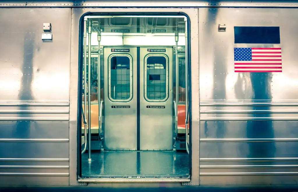 Generic underground train - New York City