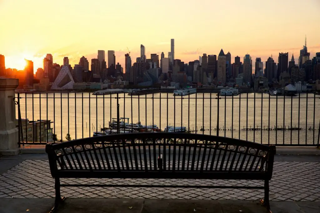 Manhattan at sunrise